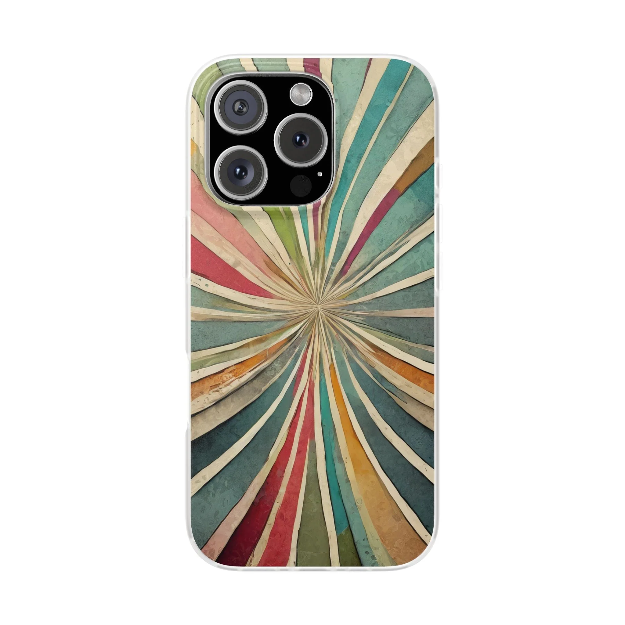 Vibrant Rainbow Flexi Phone Case - Image 28