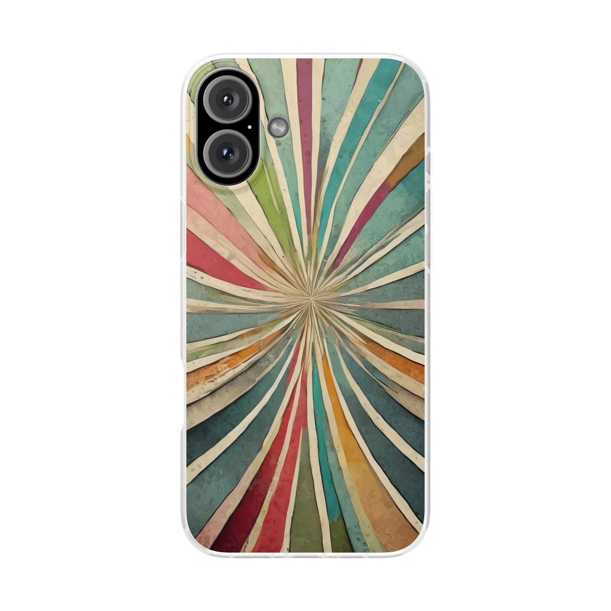 Vibrant Rainbow Flexi Phone Case - Image 31