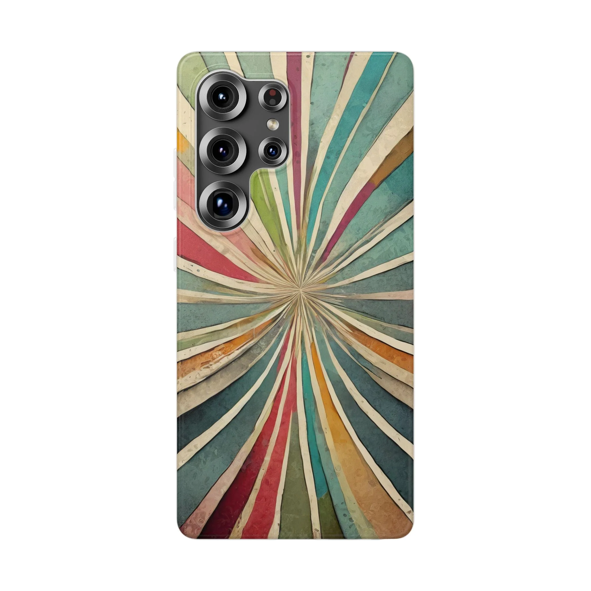 Vibrant Rainbow Flexi Phone Case - Image 34