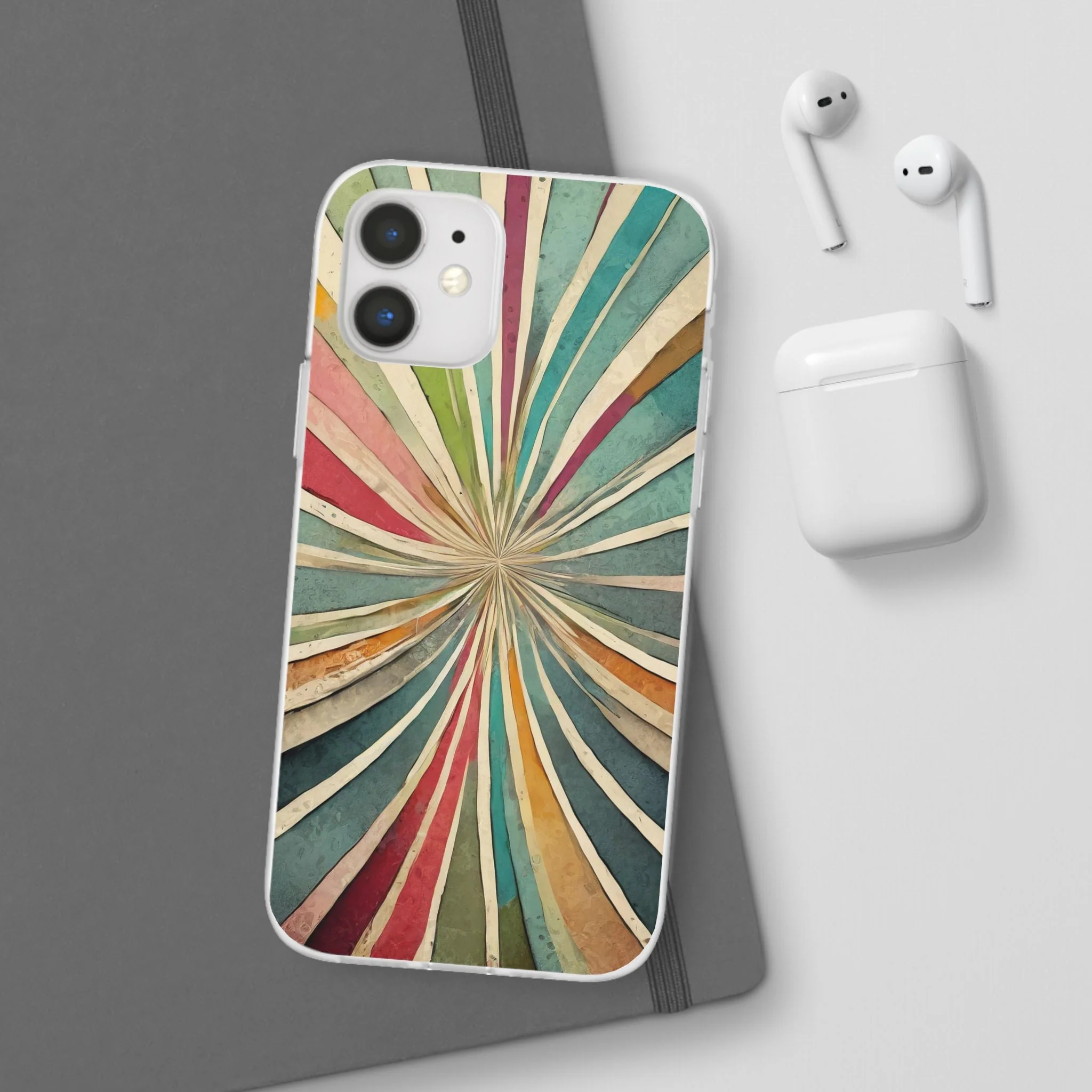 Vibrant Rainbow Flexi Phone Case - Image 54