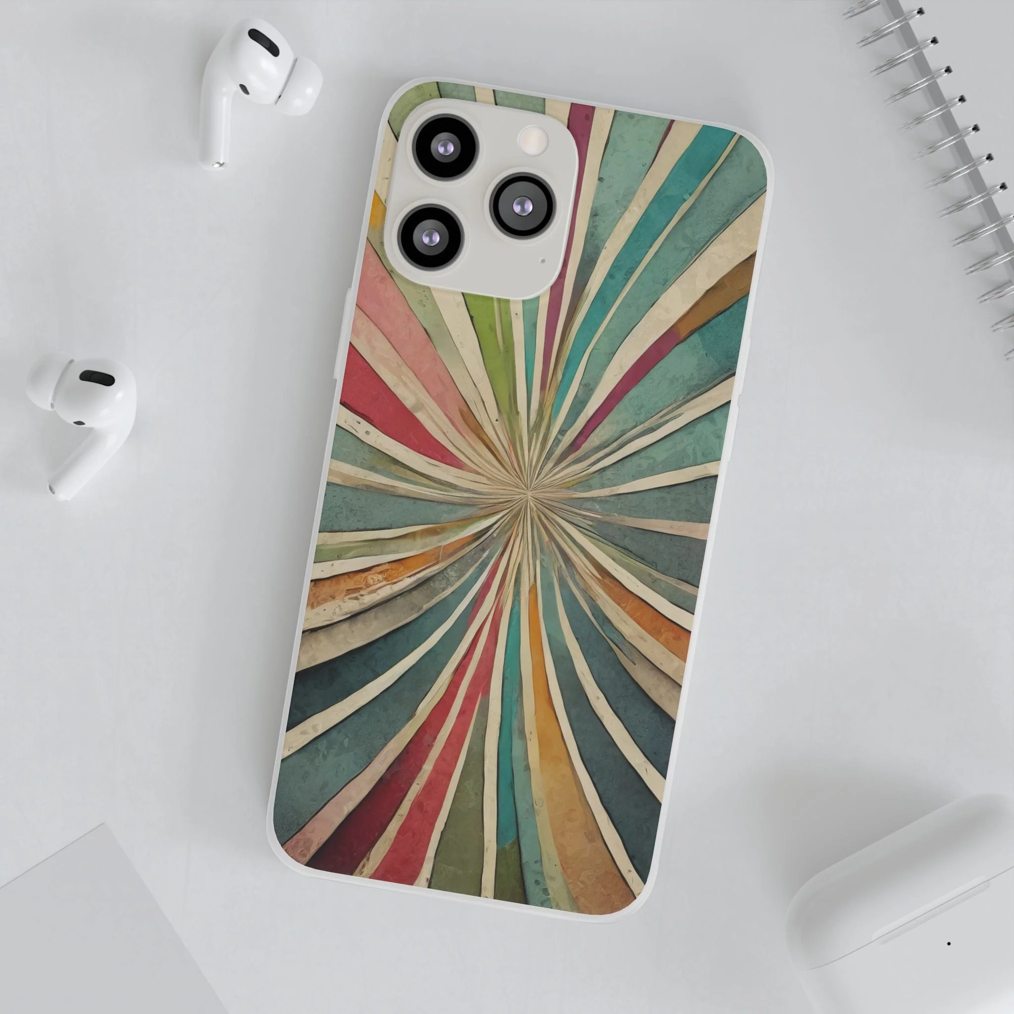 Vibrant Rainbow Flexi Phone Case - Image 64