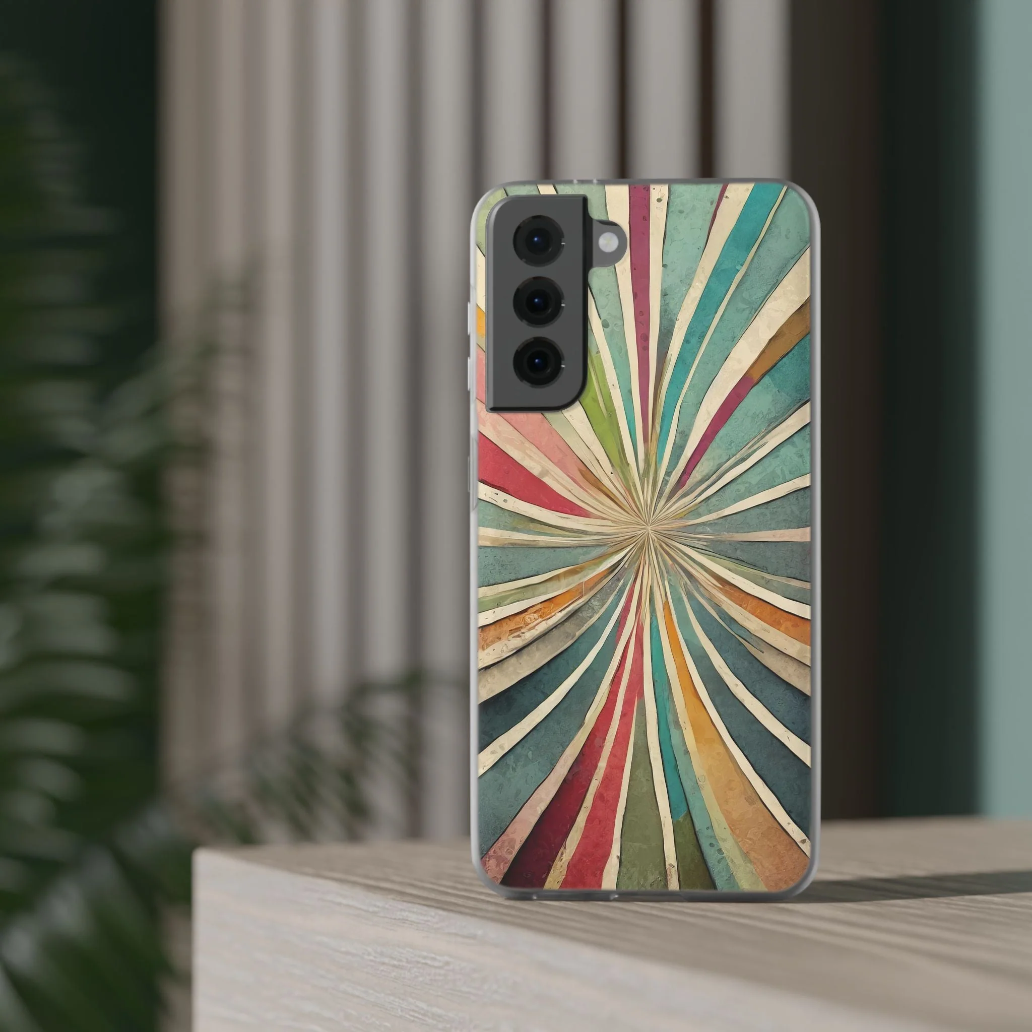 Vibrant Rainbow Flexi Phone Case - Image 66
