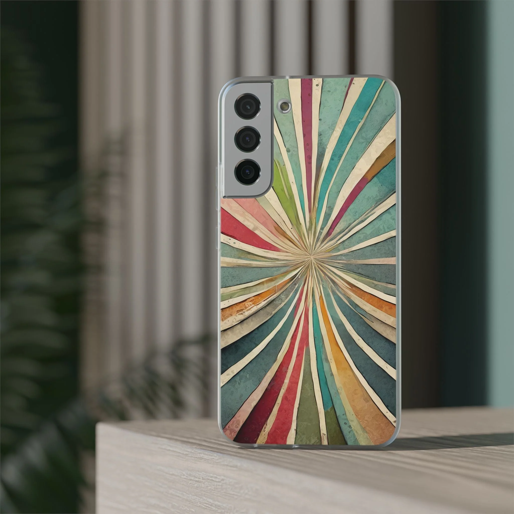 Vibrant Rainbow Flexi Phone Case - Image 70