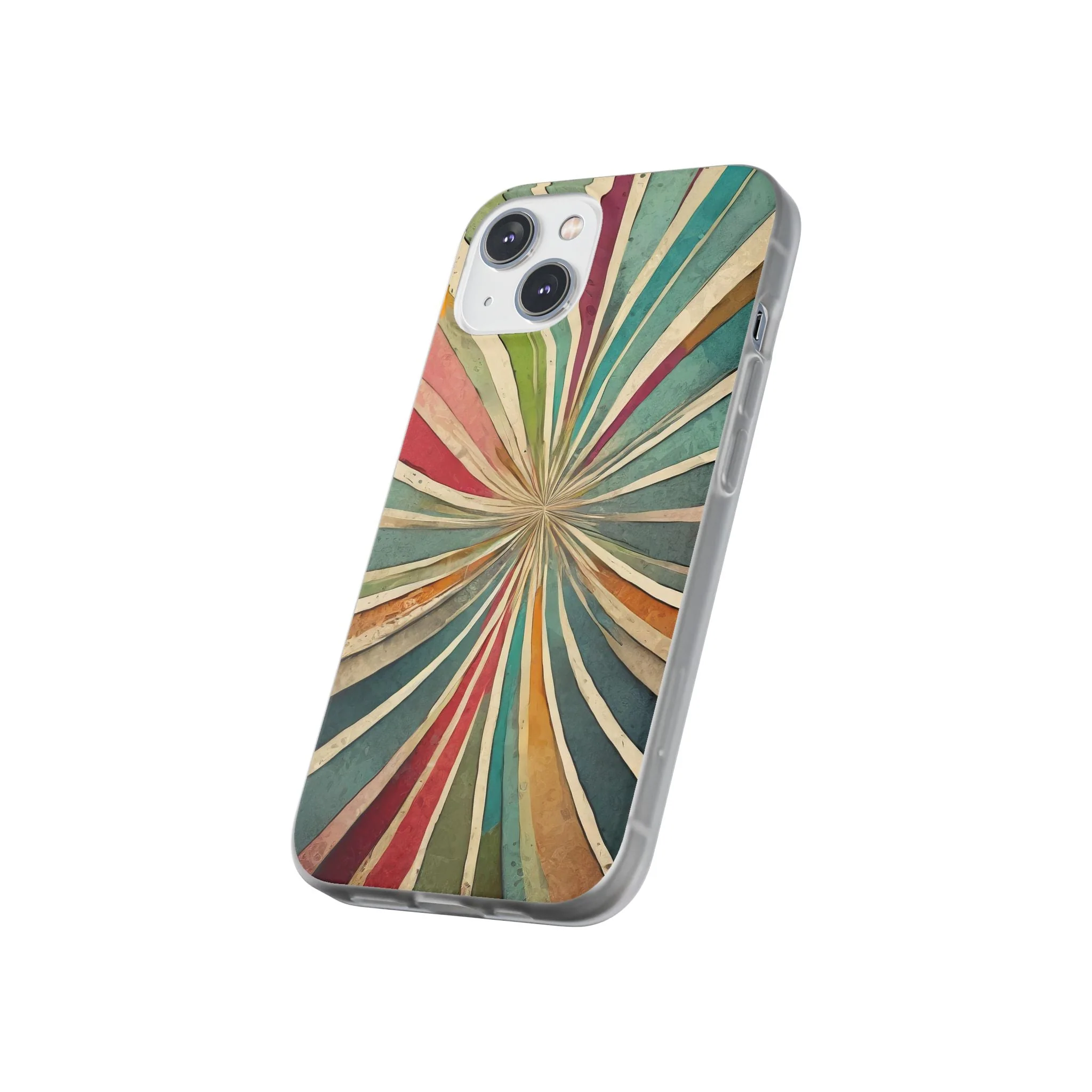 Vibrant Rainbow Flexi Phone Case - Image 73