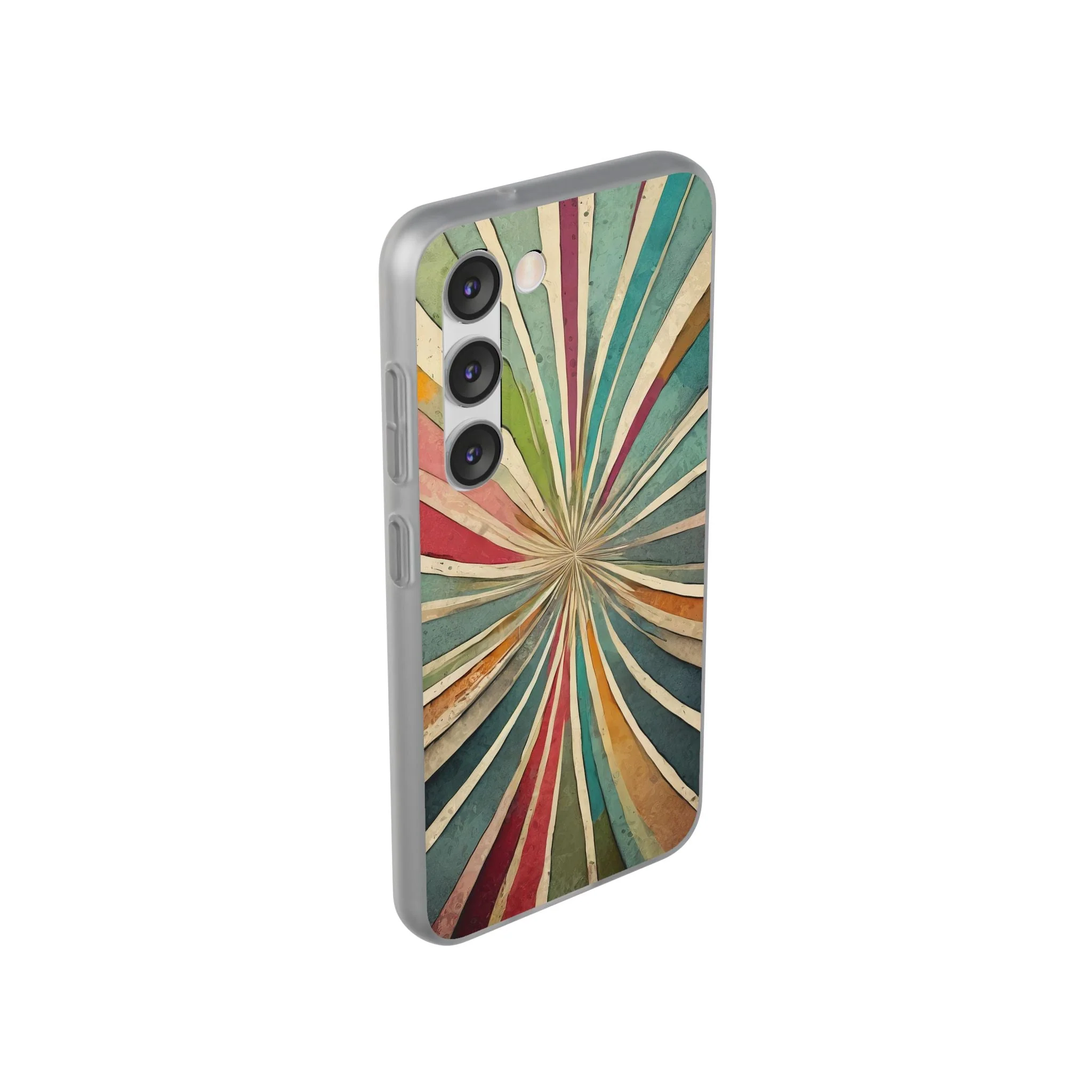 Vibrant Rainbow Flexi Phone Case - Image 81