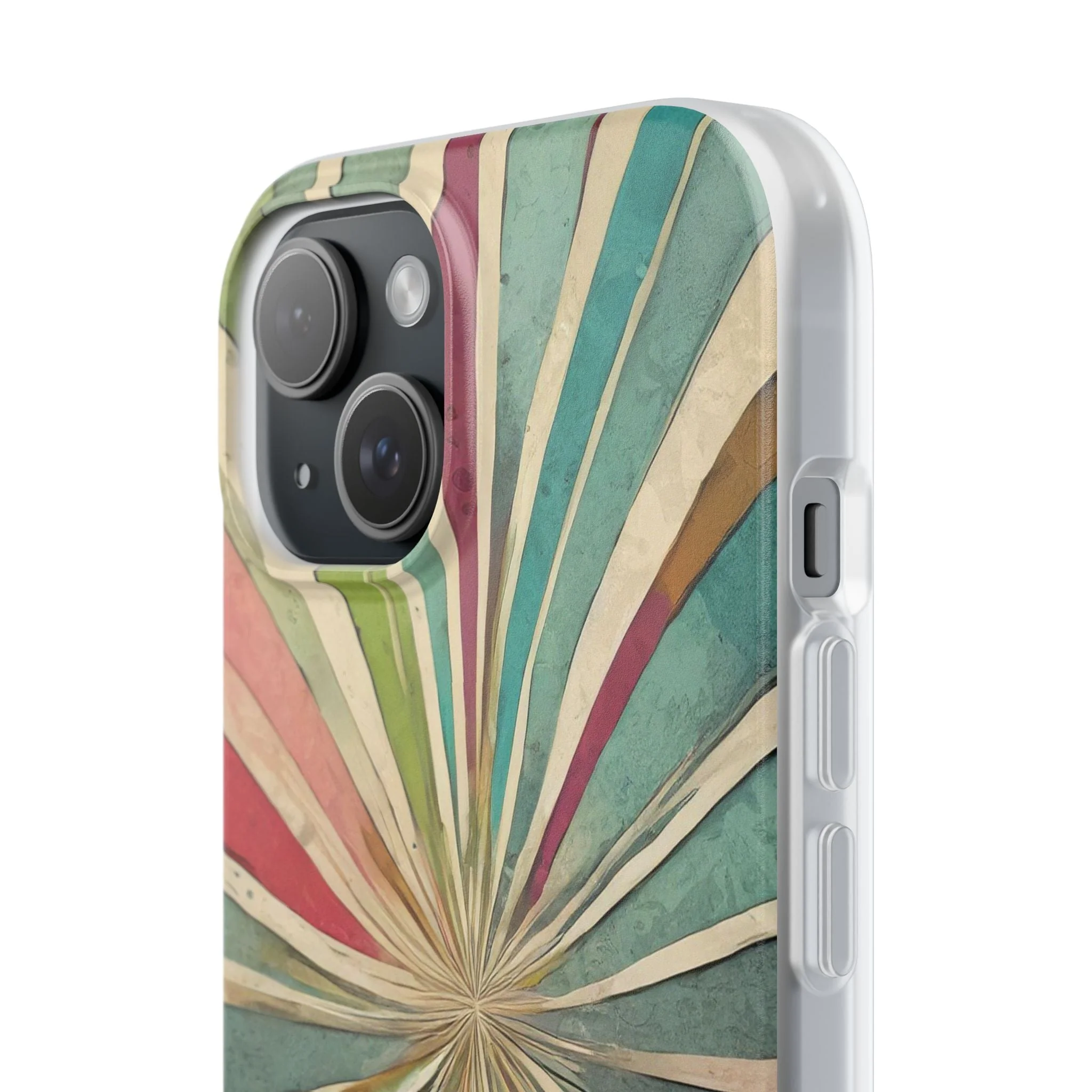 Vibrant Rainbow Flexi Phone Case - Image 88