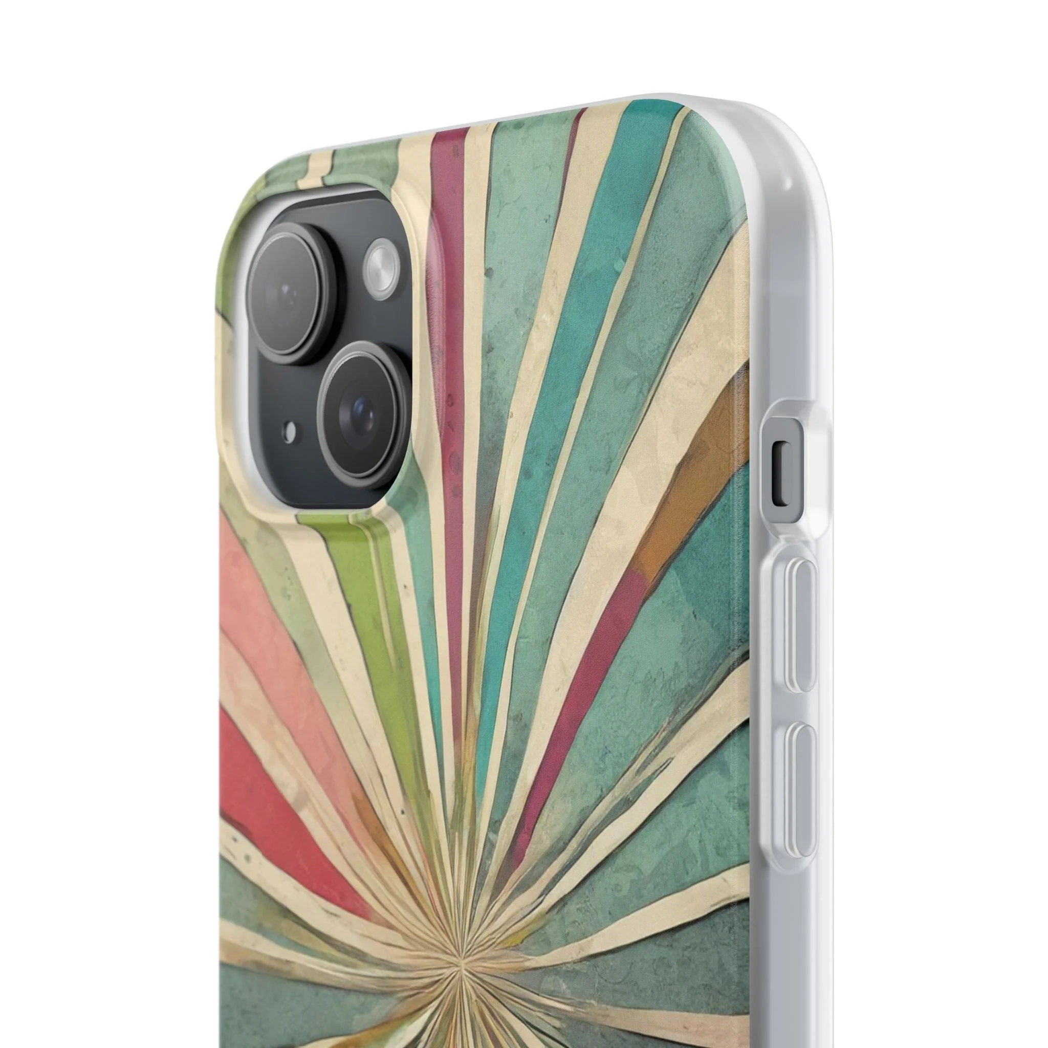 Vibrant Rainbow Flexi Phone Case - Image 94