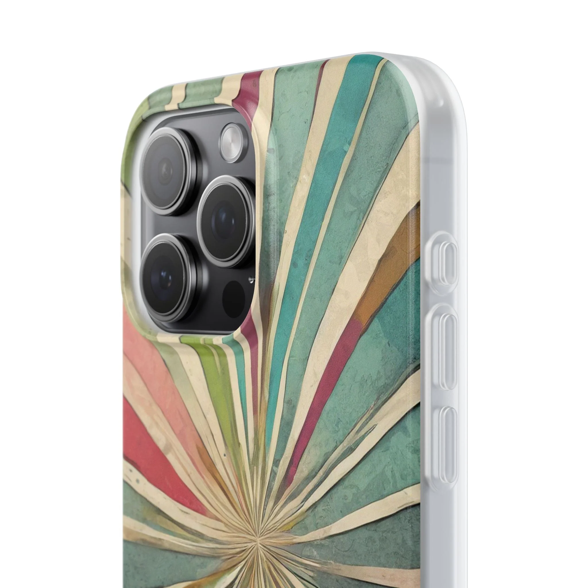 Vibrant Rainbow Flexi Phone Case - Image 97