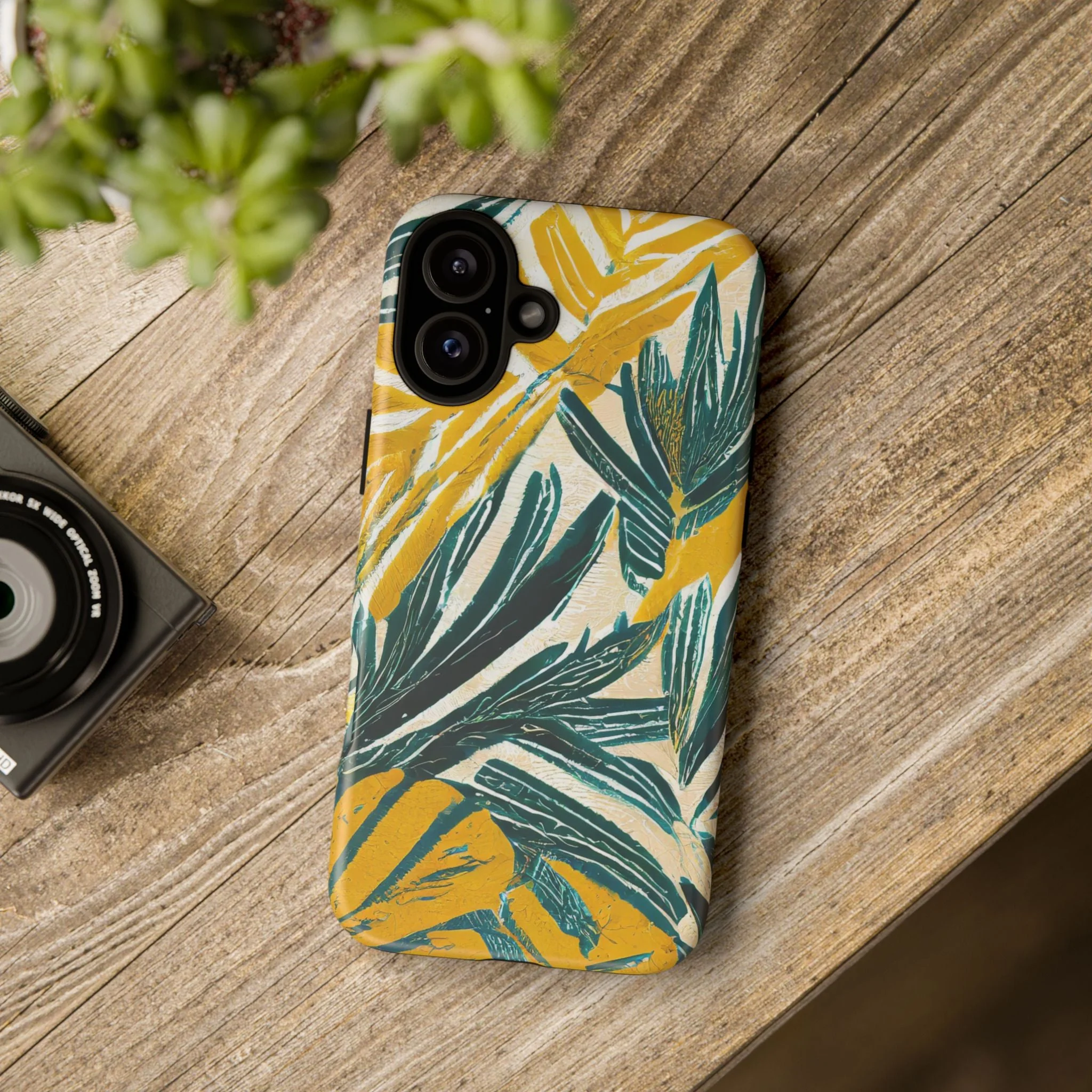 Vibrant Tropical Tough Phone Case - Image 114