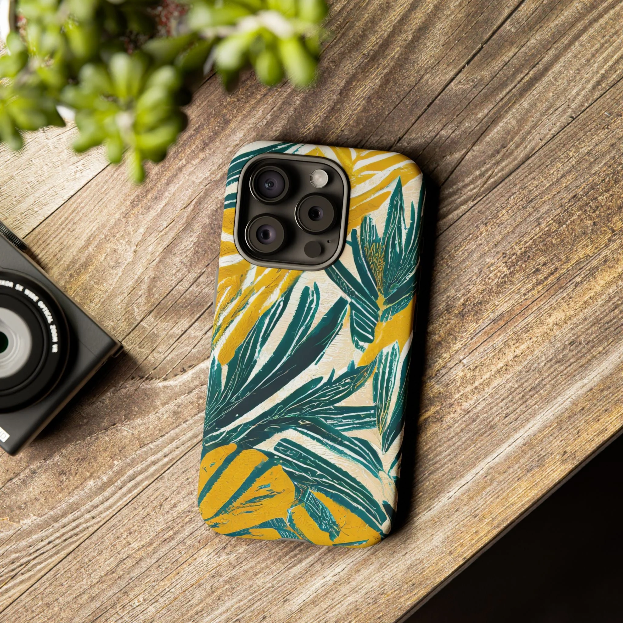 Vibrant Tropical Tough Phone Case - Image 90