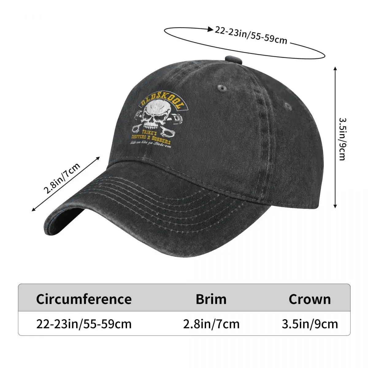 Vintage BSA Chopper Baseball Caps - Image 4