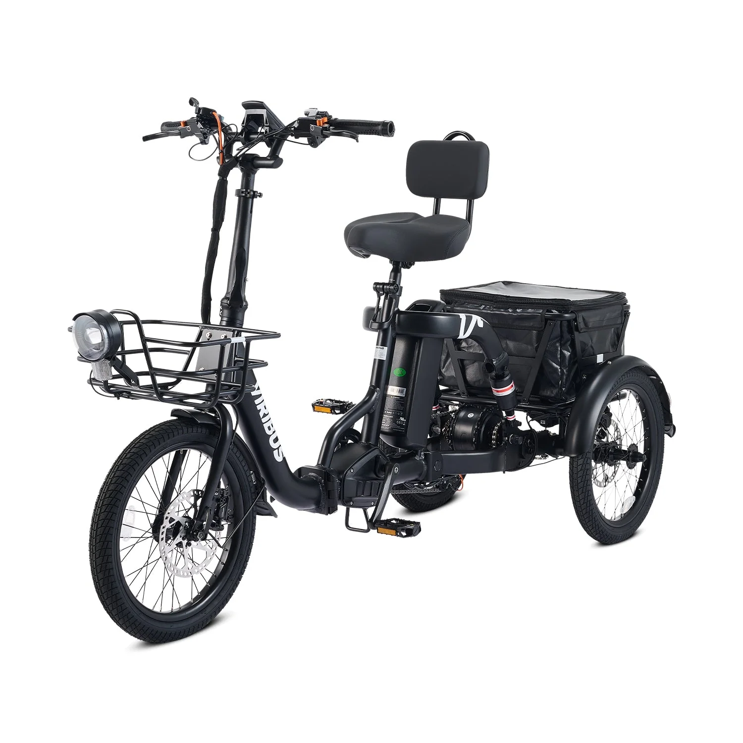 Viribus FC2 Folding Electric Tricycle - Image 22