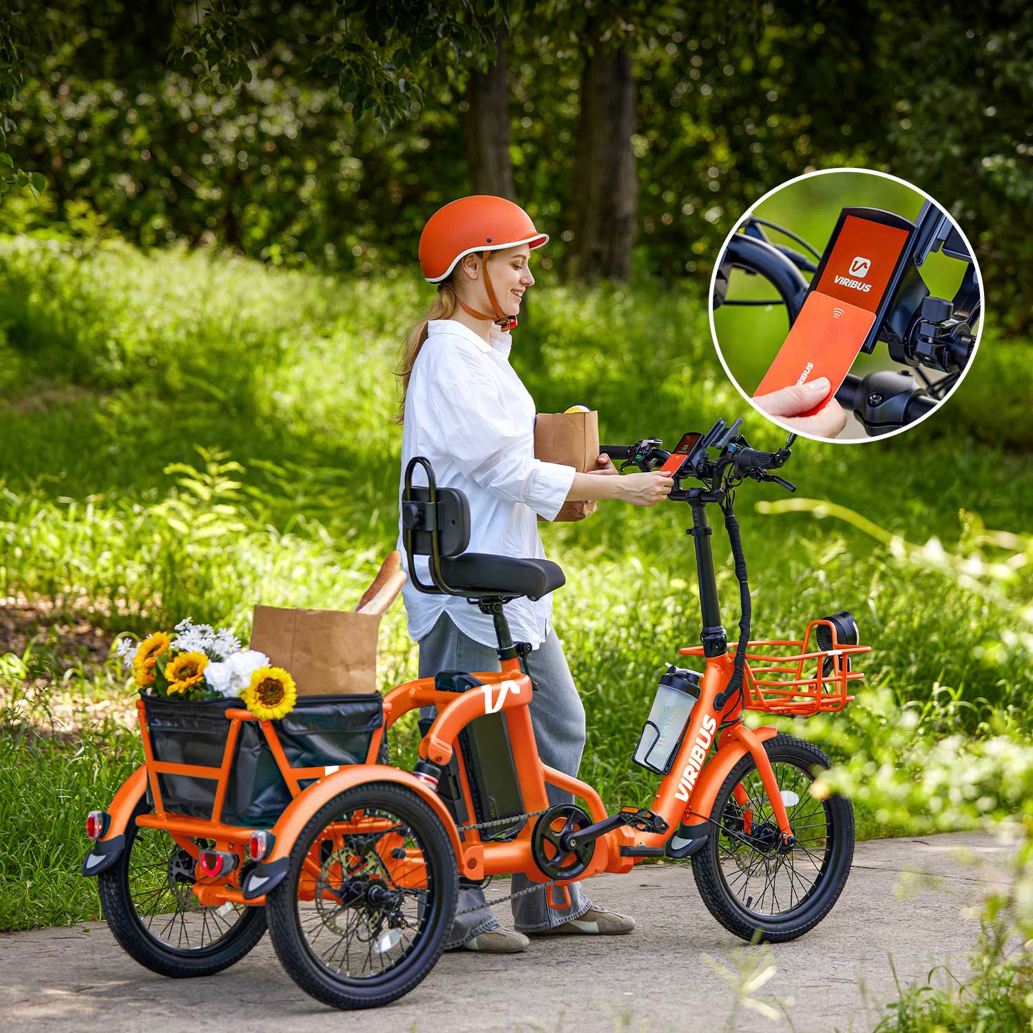 Viribus FC2 Folding Electric Tricycle - Image 3