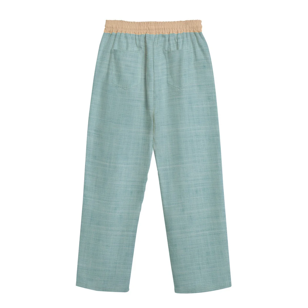 Watercolor Brushed Orchids Cotton Lounge Pants - Image 5