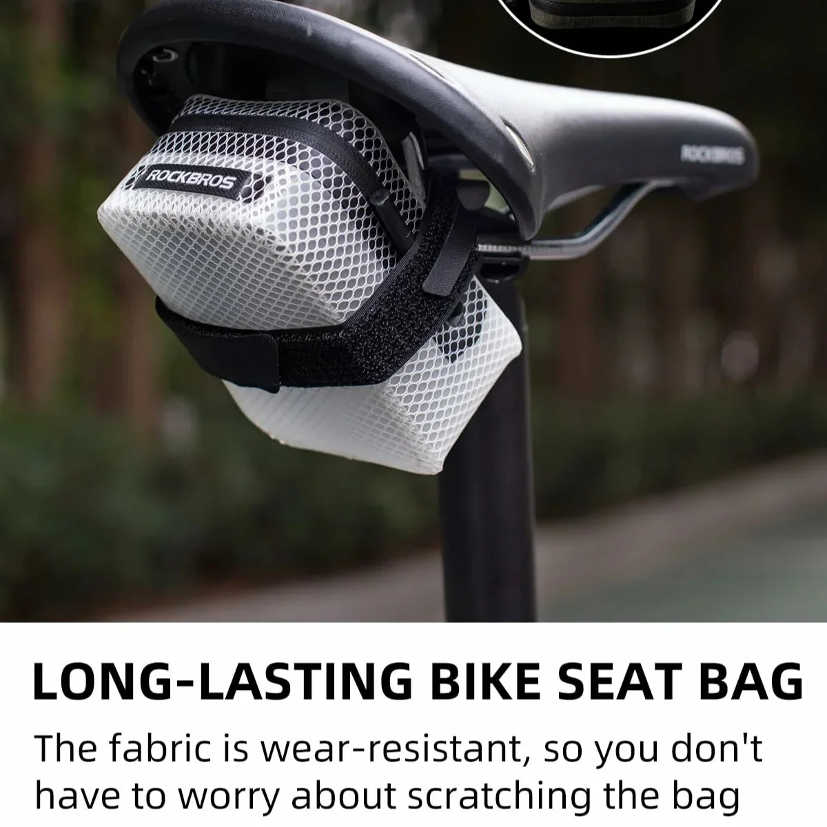 Waterproof Bike Saddle Bag 48g - Image 10