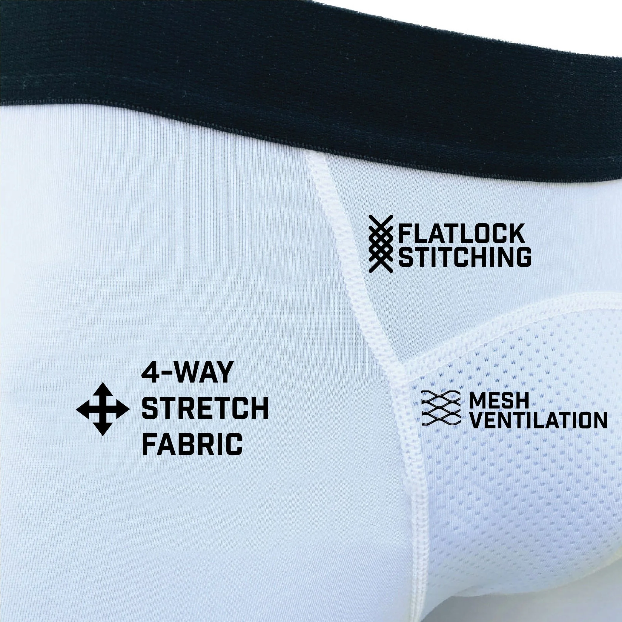 White Compression Tights - Image 3