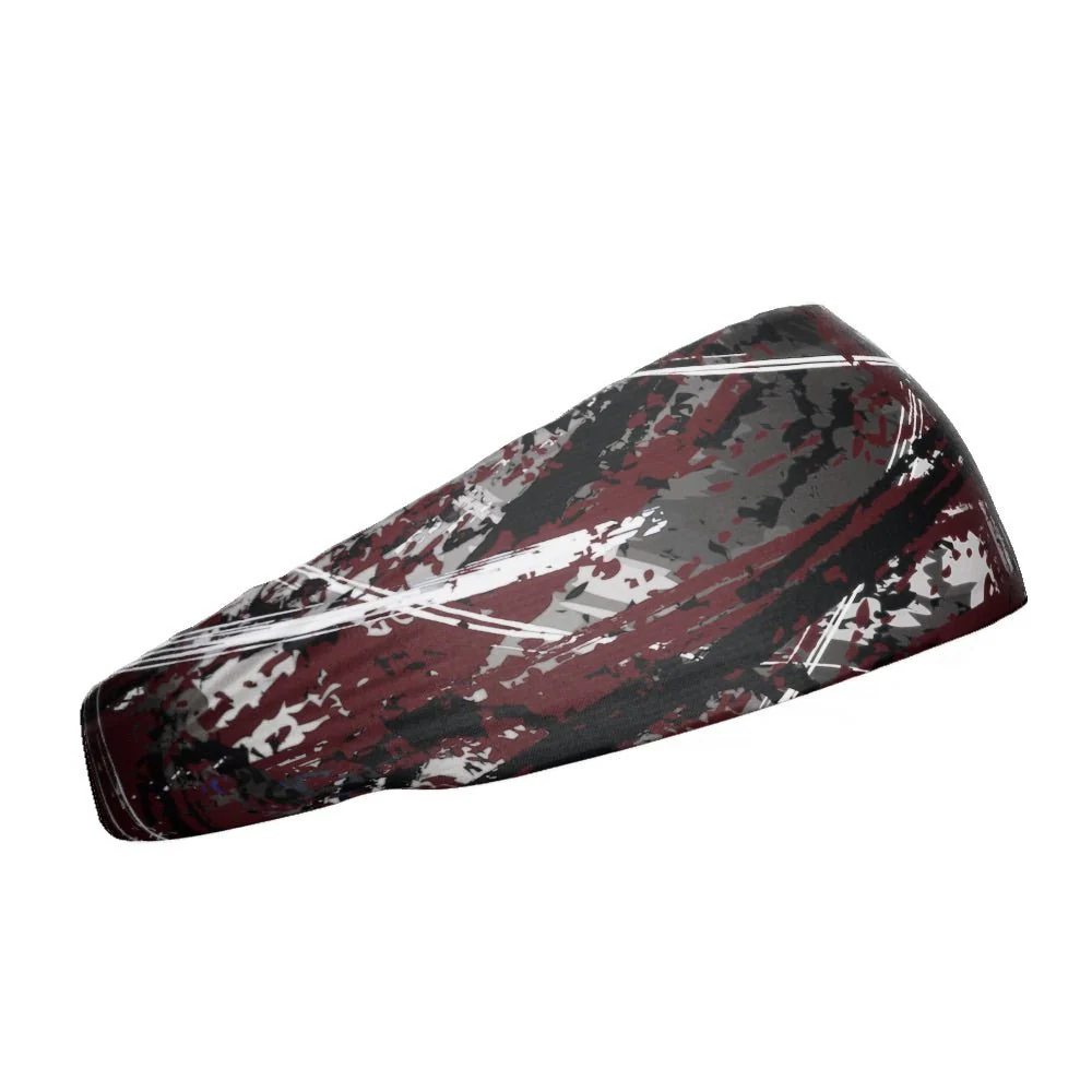 Wicked Maroon Headband - Image 2