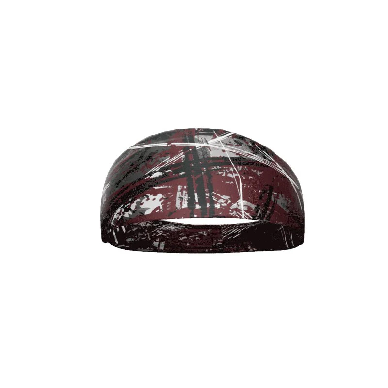 Wicked Maroon Headband - Image 5