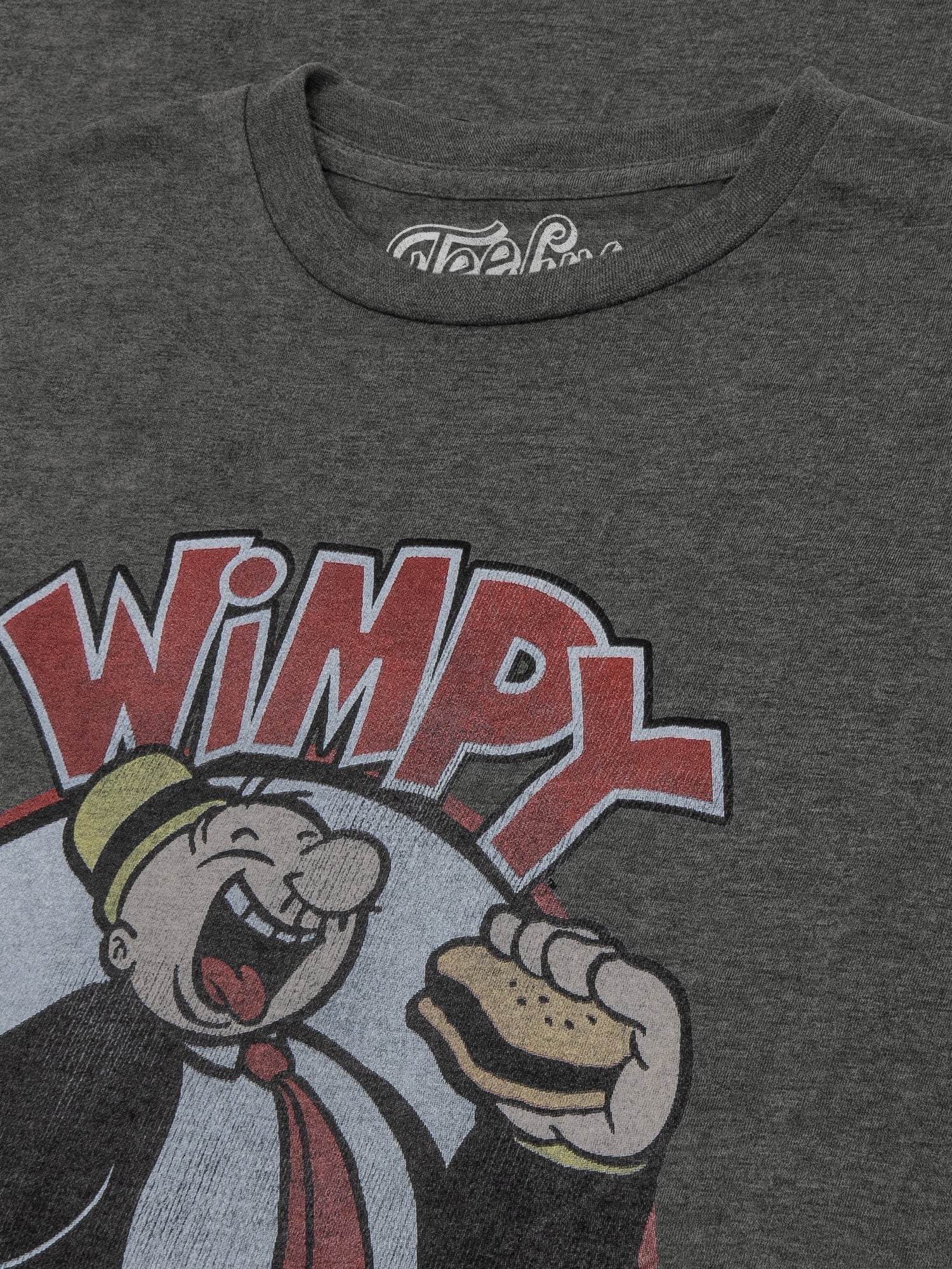 Wimpy I Like Big Buns T-Shirt - Gray - Image 2