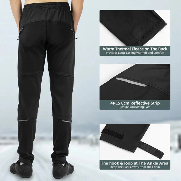 Windproof Thermal Cycling Jacket & Pants Set - Image 5