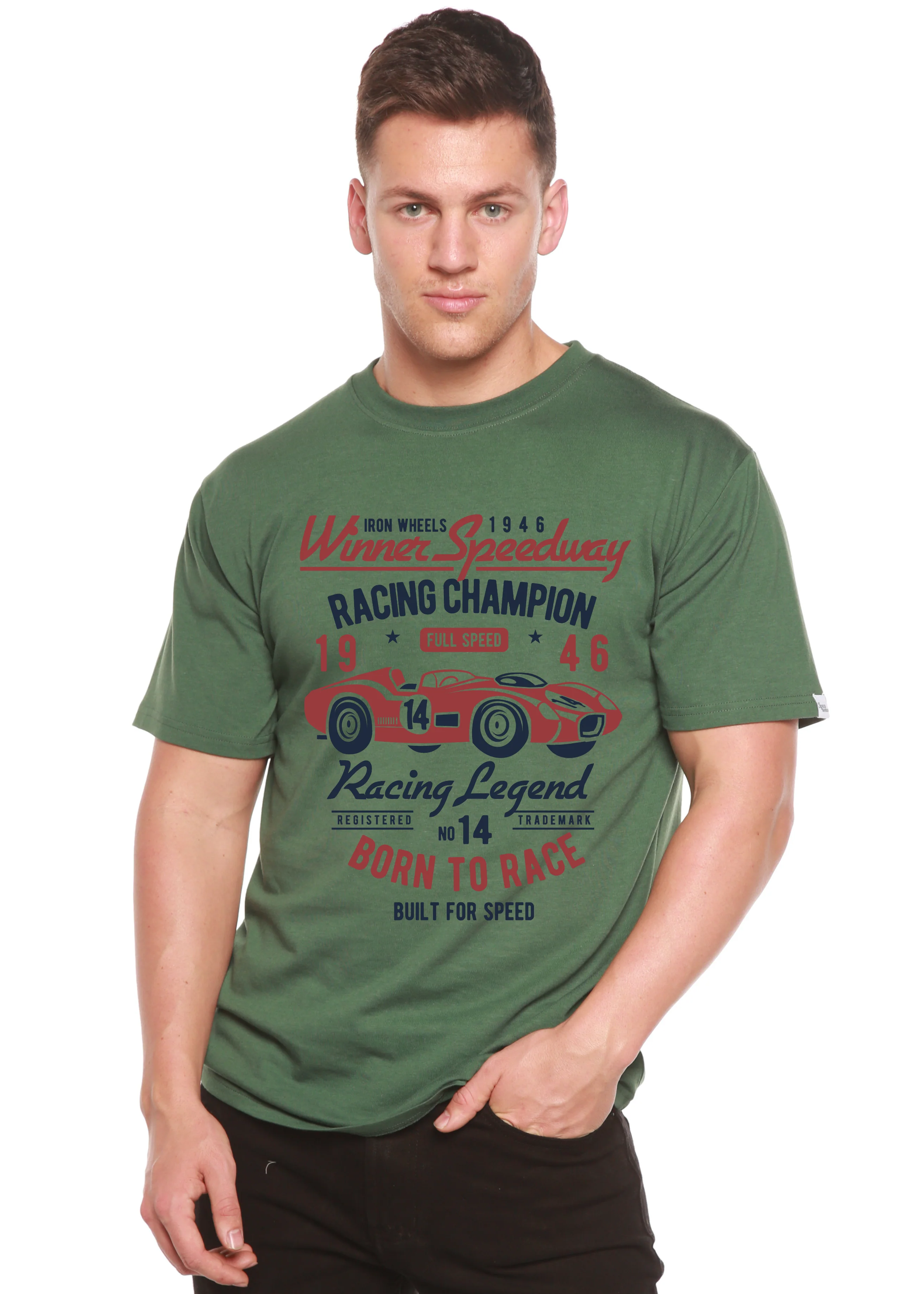 Winner Speedway Spun Bamboo® Men's Bamboo Viscose/Organic Cotton Short Sleeve Graphic T-Shirt - Image 6