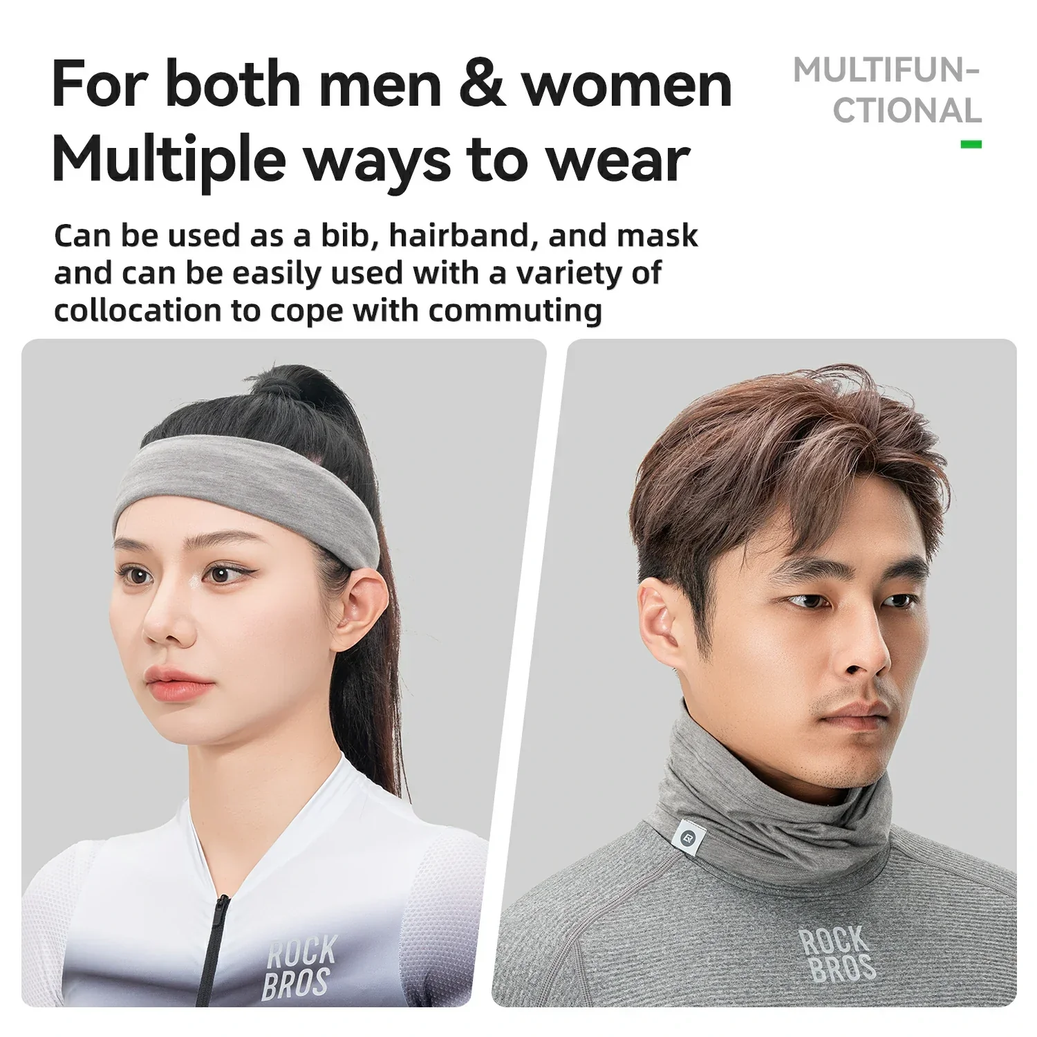 Winter Cap and Face Mask Set Merino Wool Thermal - Image 19