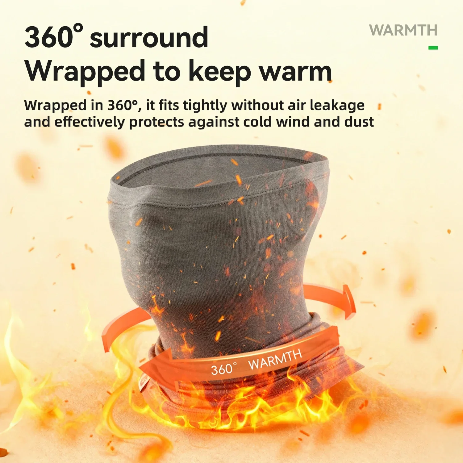 Winter Cap and Face Mask Set Merino Wool Thermal - Image 20
