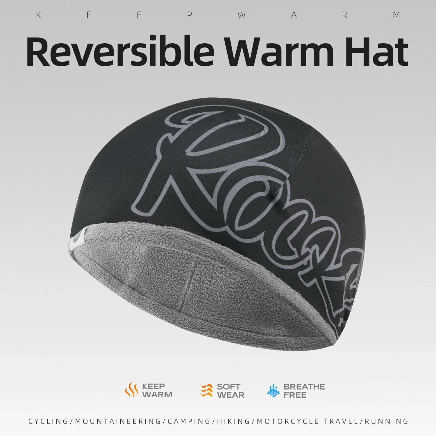 Winter Warm Wool Skull Cap Cycling Breathable for Biking Motorcycling Running - Image 7