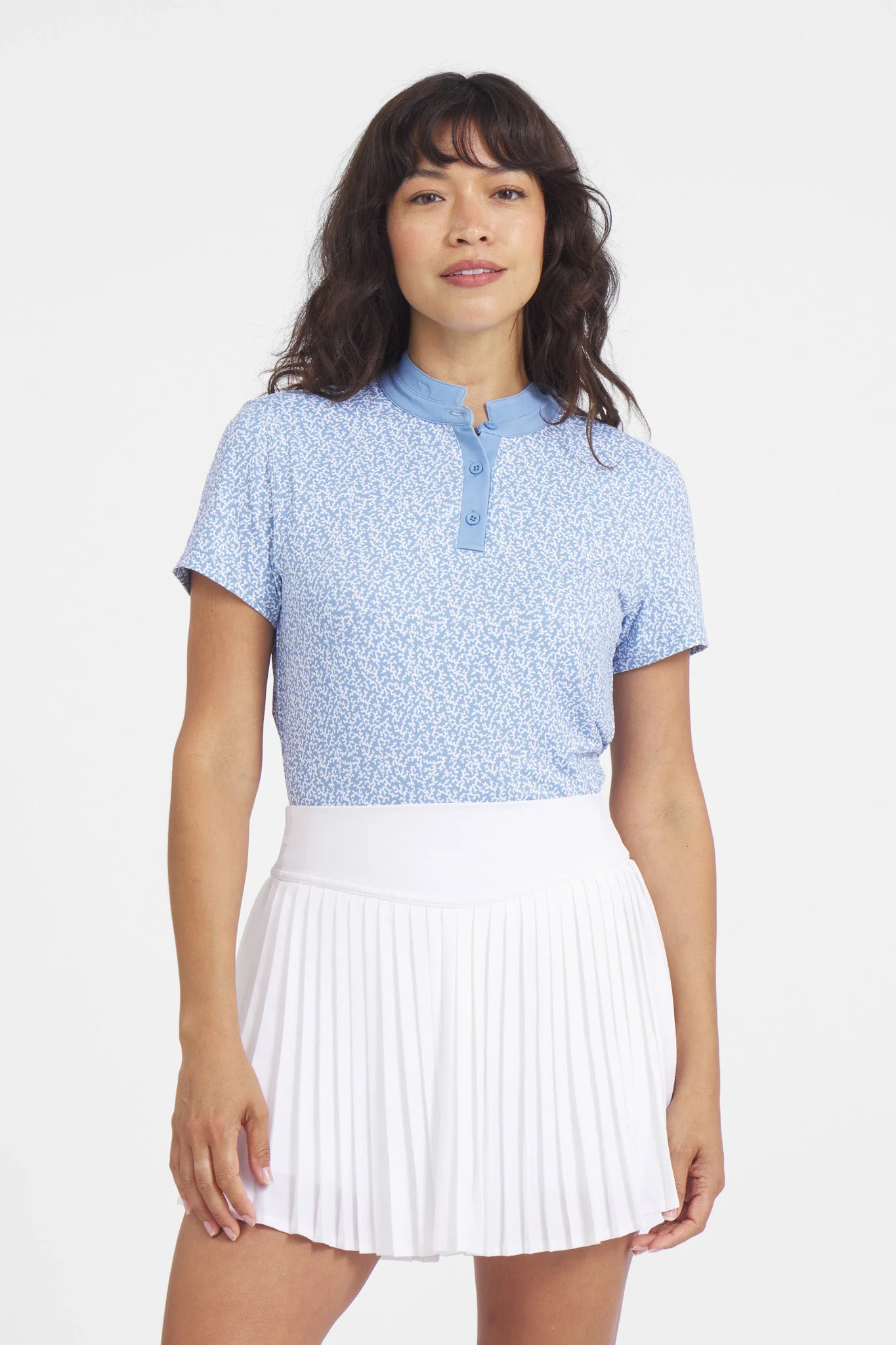 Women's Catalyst Polo | Mantra Collar | Coral - Image 3