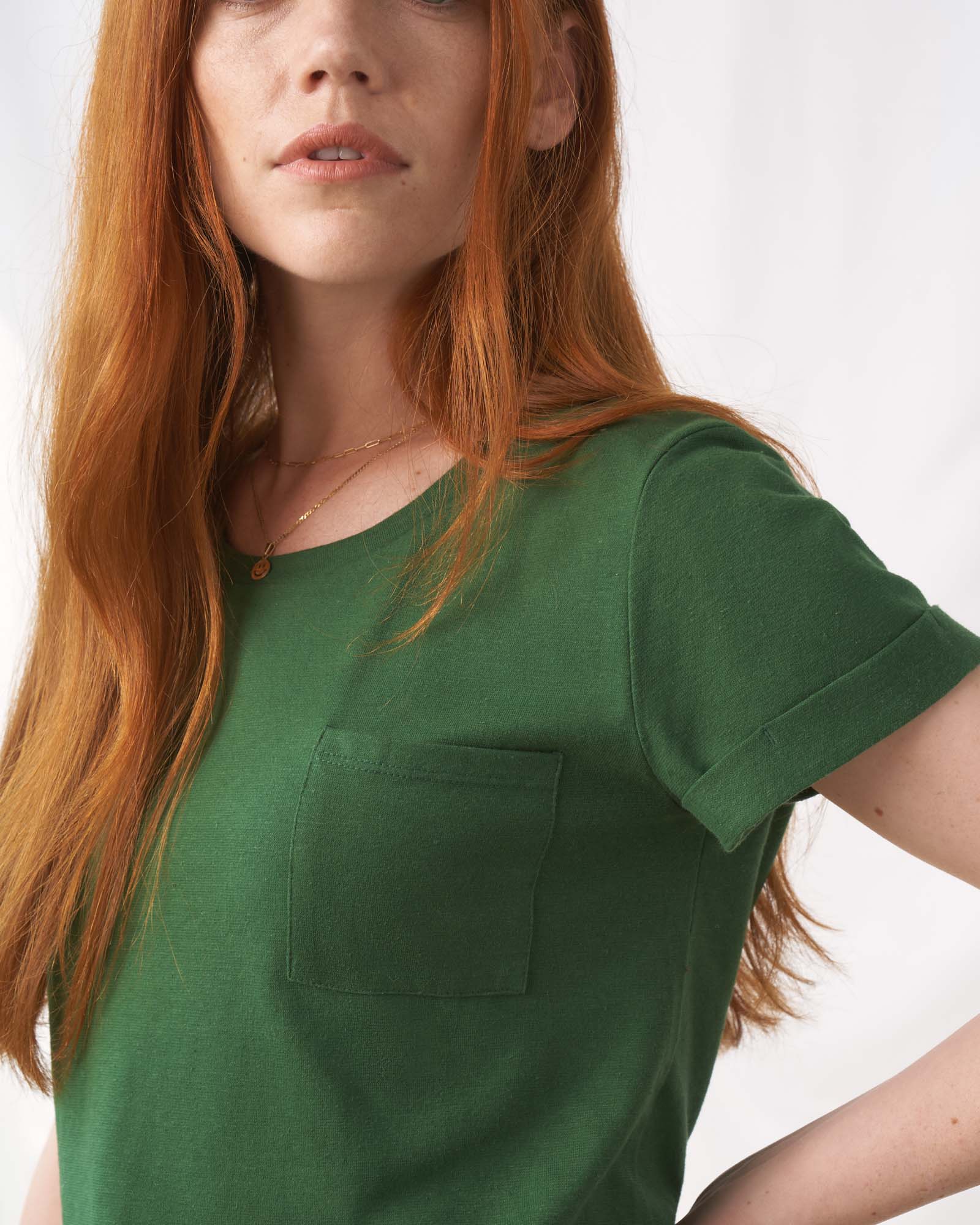 Women's EcoKnit⢠Pocket Tee - Image 15