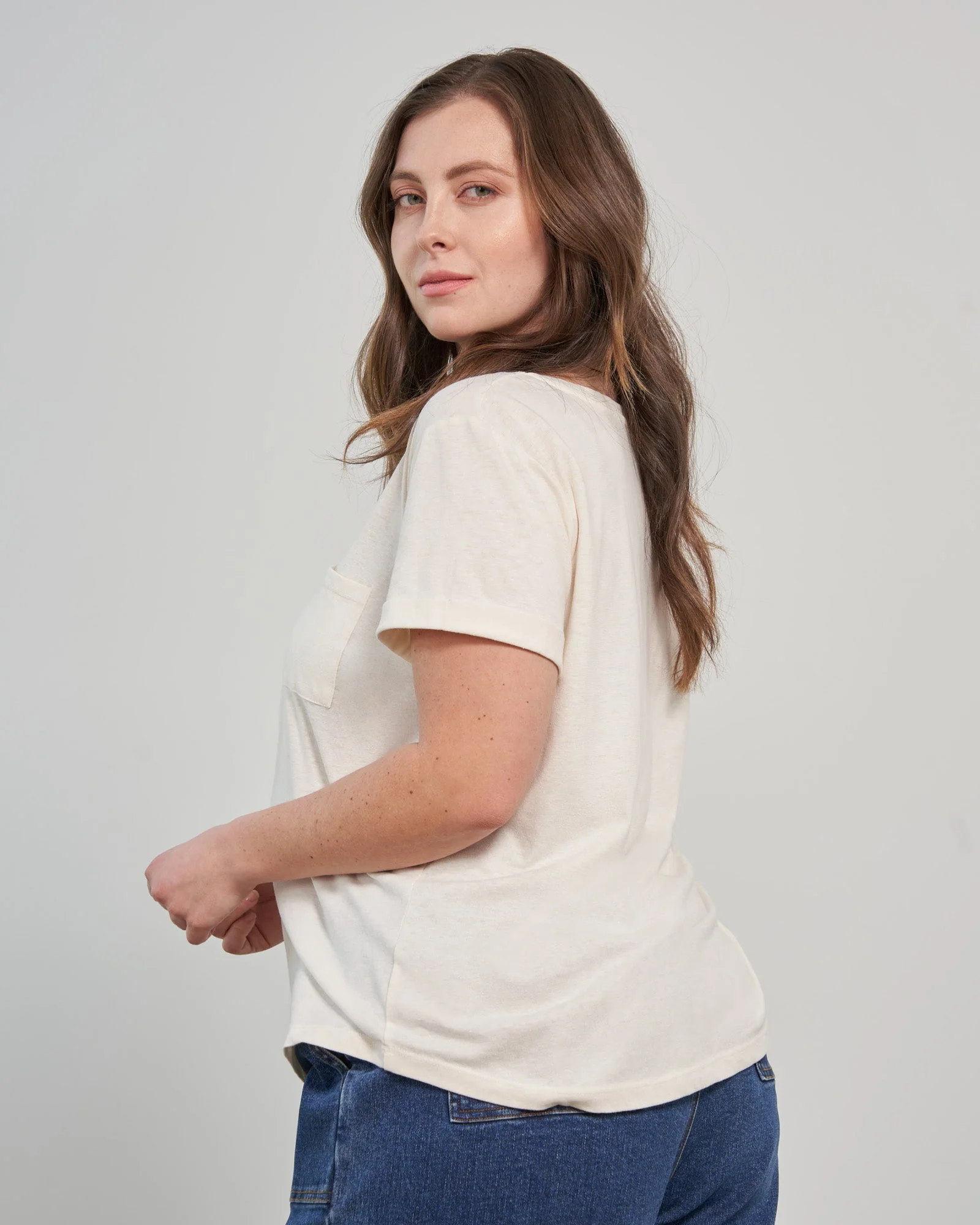 Women's EcoKnit⢠Pocket Tee - Image 5