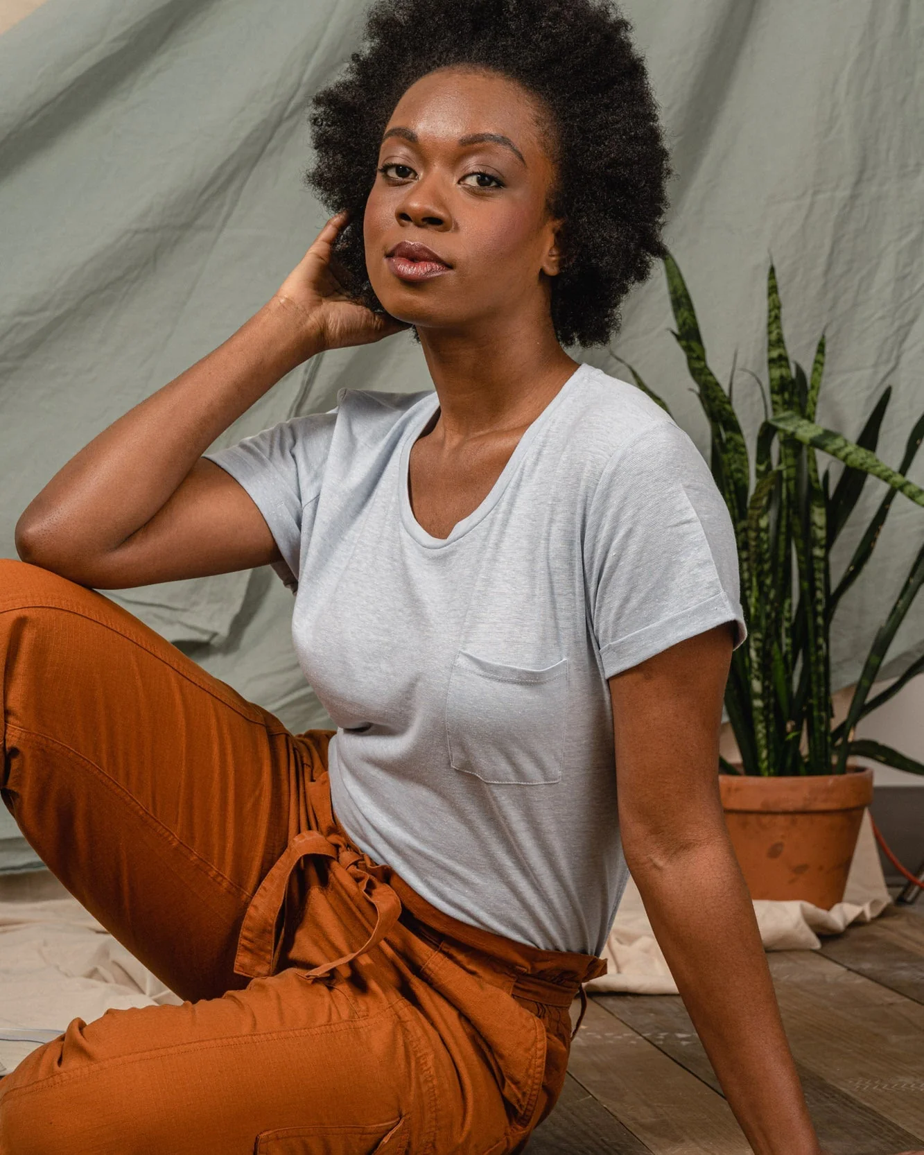 Women's EcoKnit⢠Pocket Tee - Image 16
