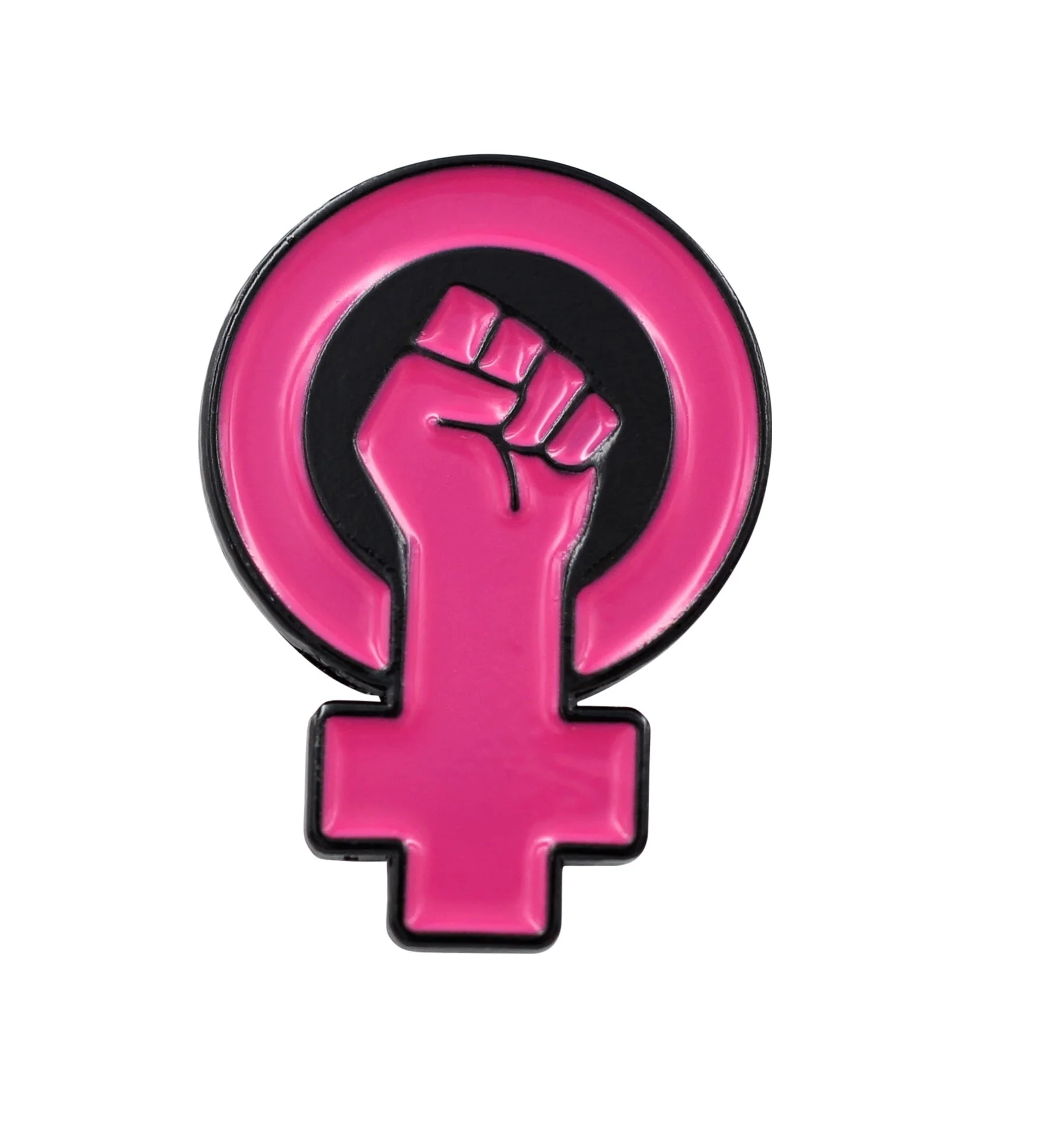 Women's Power - Raised Feminist Fist Protest Pride Enamel Pin