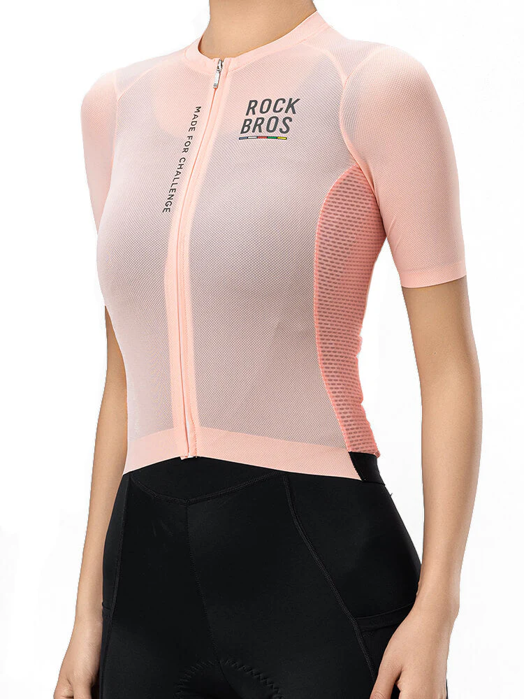 Women's ROAD-TO-SKY Quick-Drying Short-Sleeve Cycling Jersey - Image 11