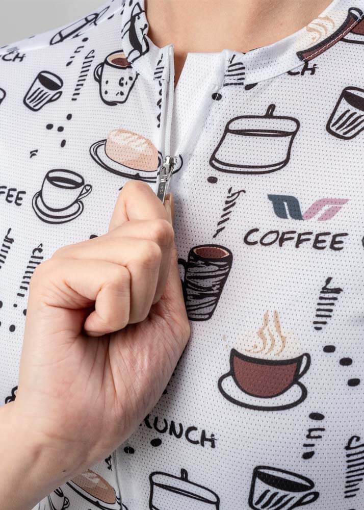 Women's TVI Breakfast Club Short-Sleeve Cycling Jersey - Image 3