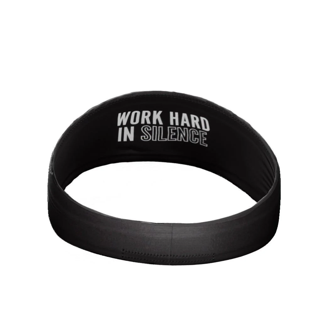 Work Hard In Silence Headband - Image 3