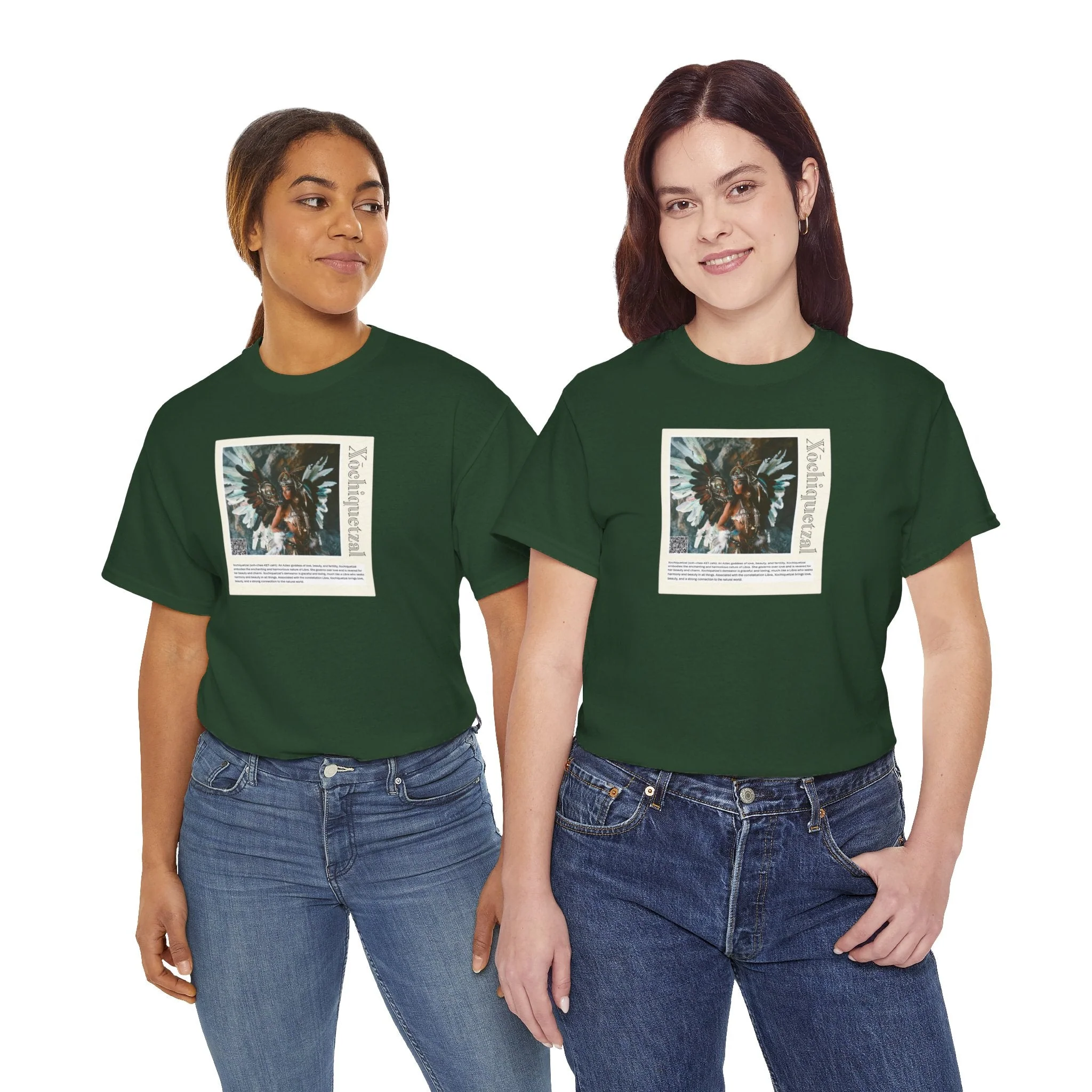 Xochiquetzal Aziza & Fae Unisex Heavy Cotton Tee - Image 108