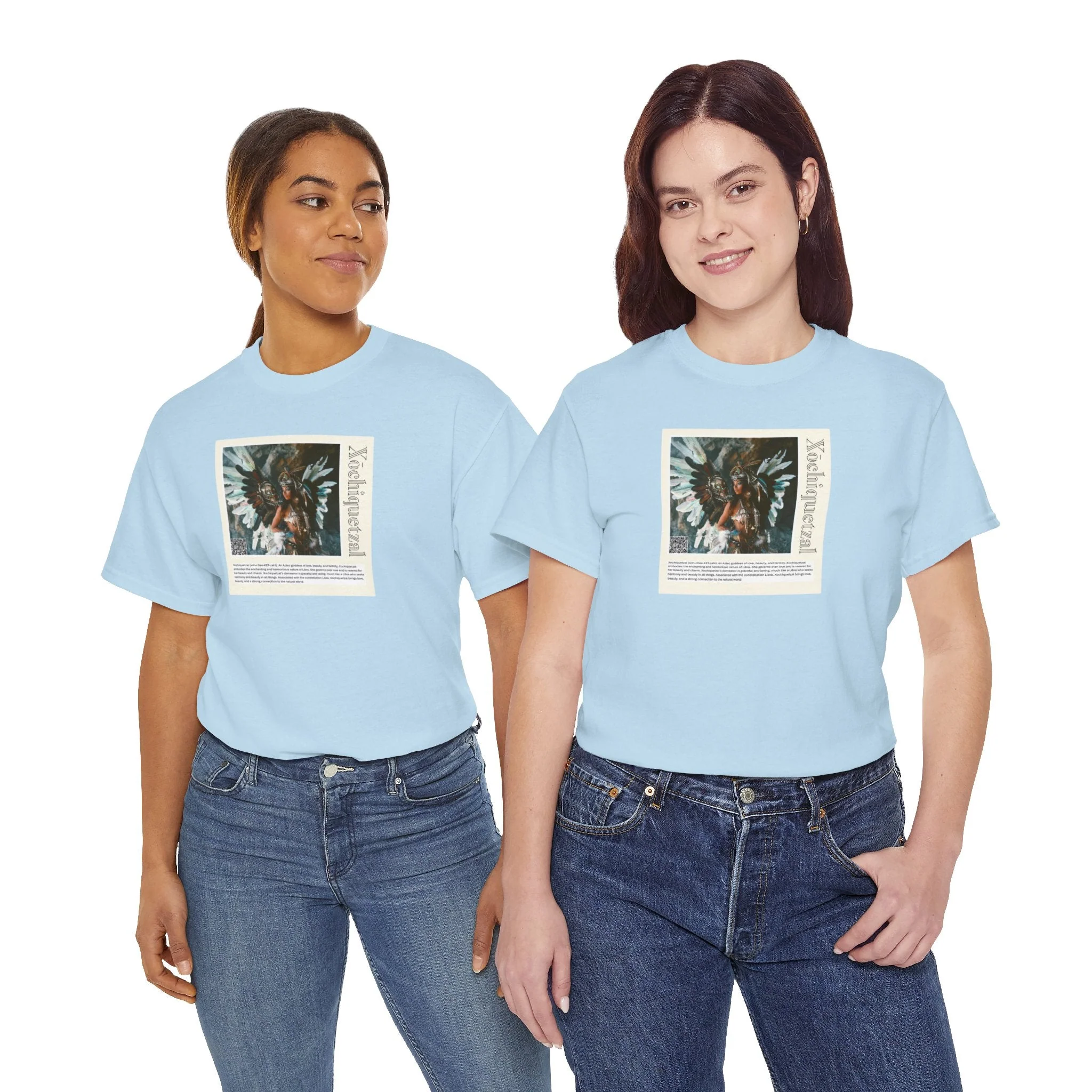 Xochiquetzal Aziza & Fae Unisex Heavy Cotton Tee - Image 29