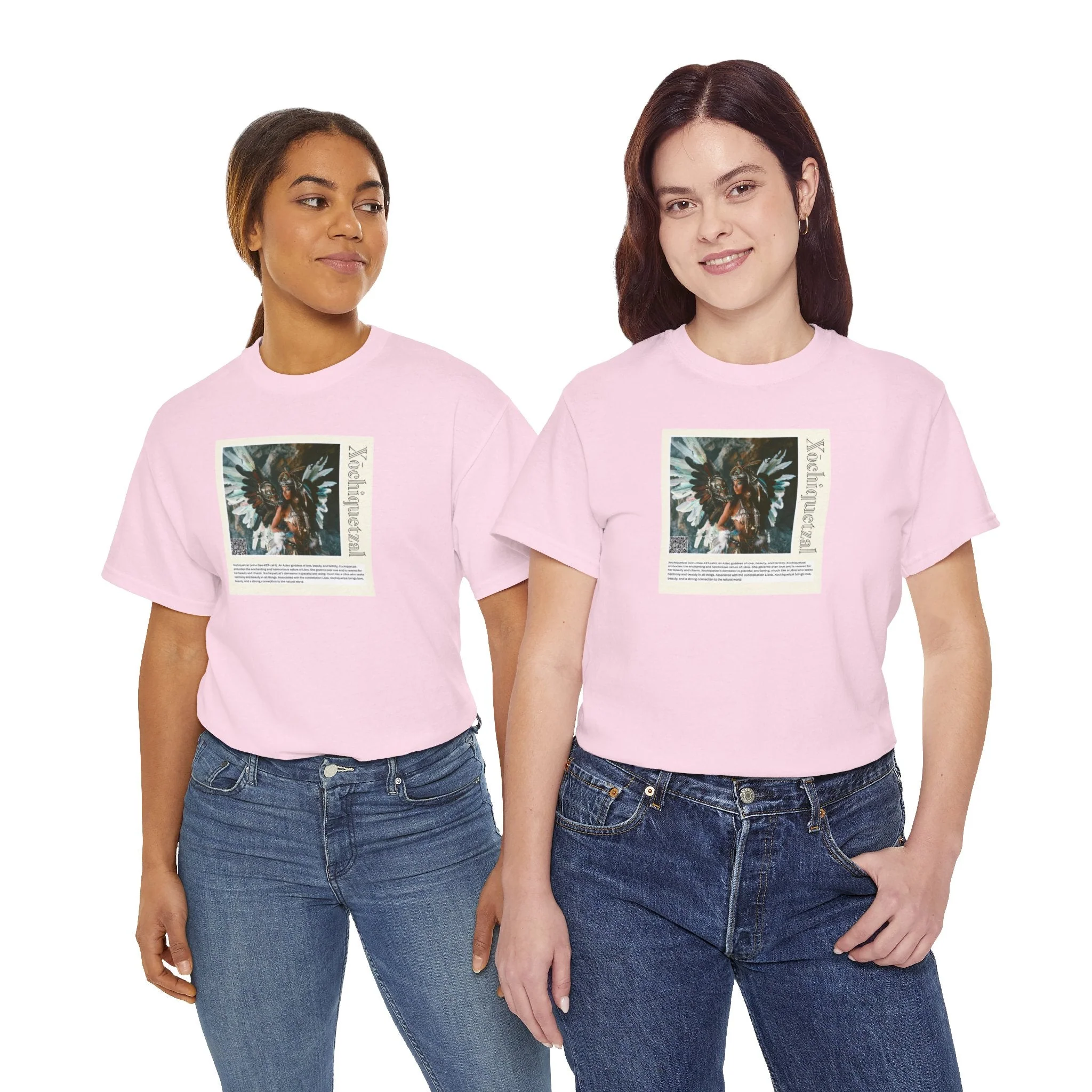 Xochiquetzal Aziza & Fae Unisex Heavy Cotton Tee - Image 38