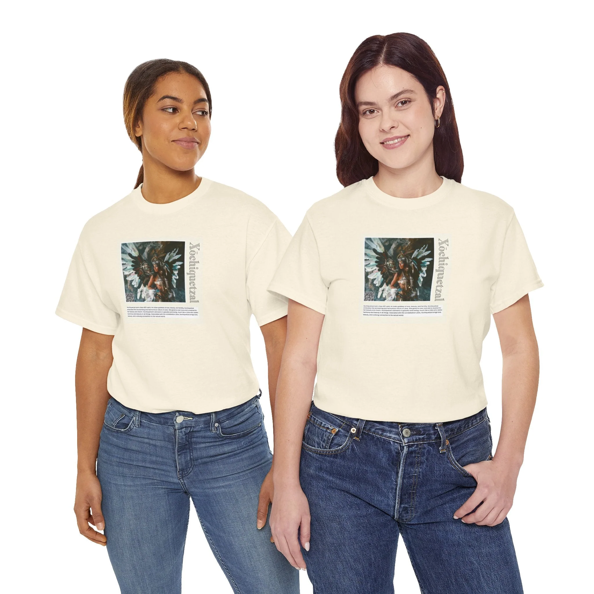 Xochiquetzal Aziza & Fae Unisex Heavy Cotton Tee - Image 47