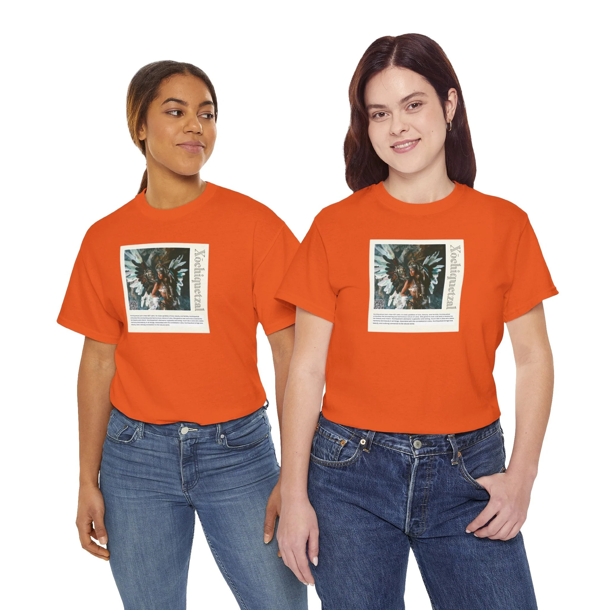 Xochiquetzal Aziza & Fae Unisex Heavy Cotton Tee - Image 56