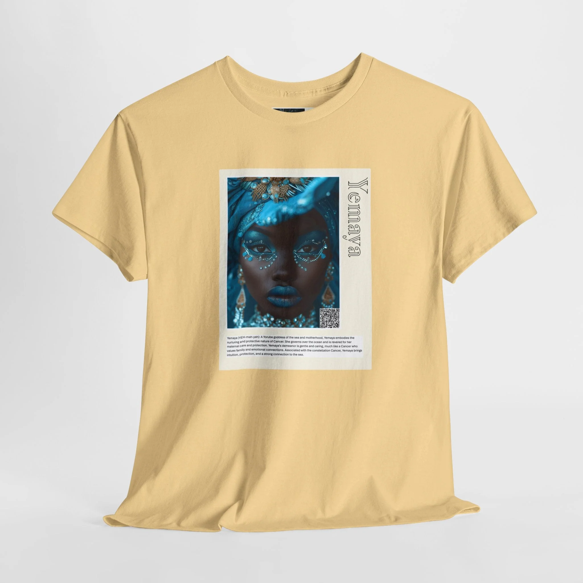 Yemaya Aziza & Fae Unisex Heavy Cotton Tee - Image 10