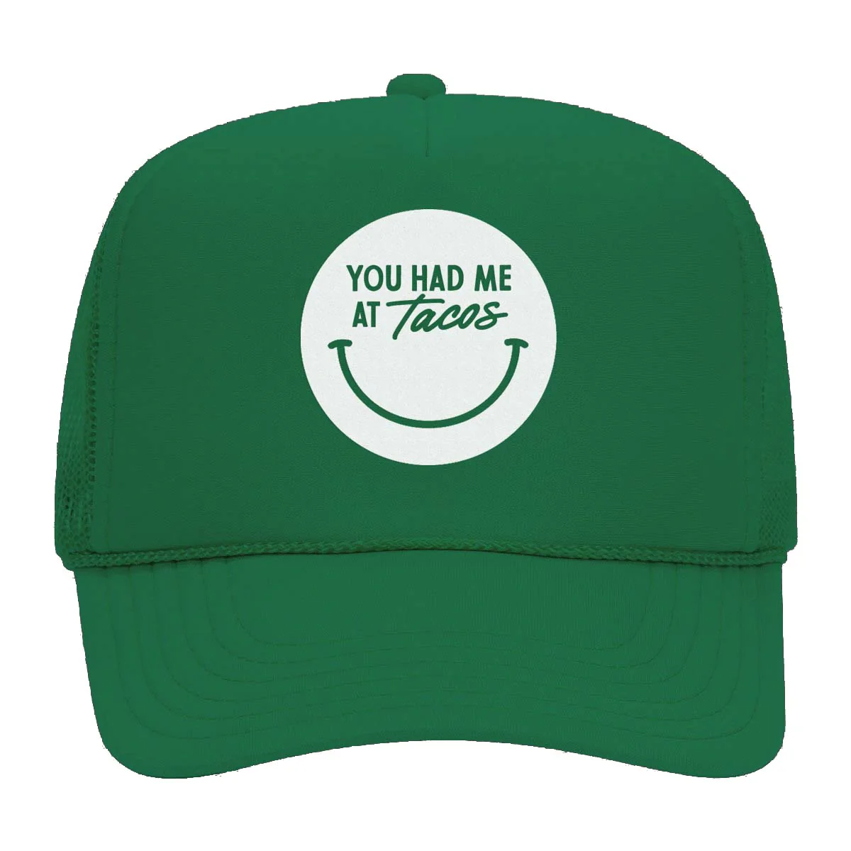 You Had Me at Tacos Smile Foam Snapback - Image 4