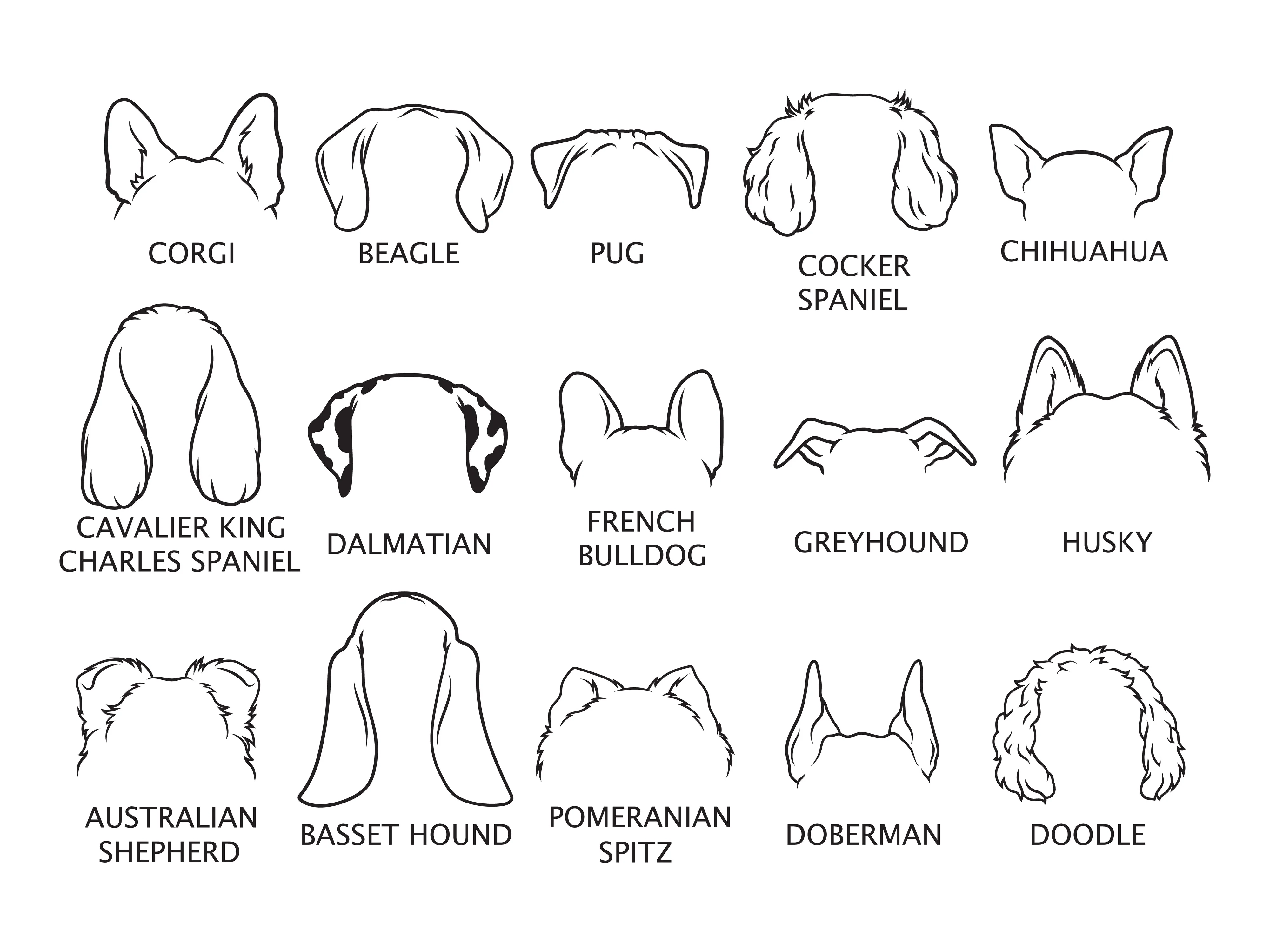Your Puppy Silhouette Unisex Hoodie - Image 2